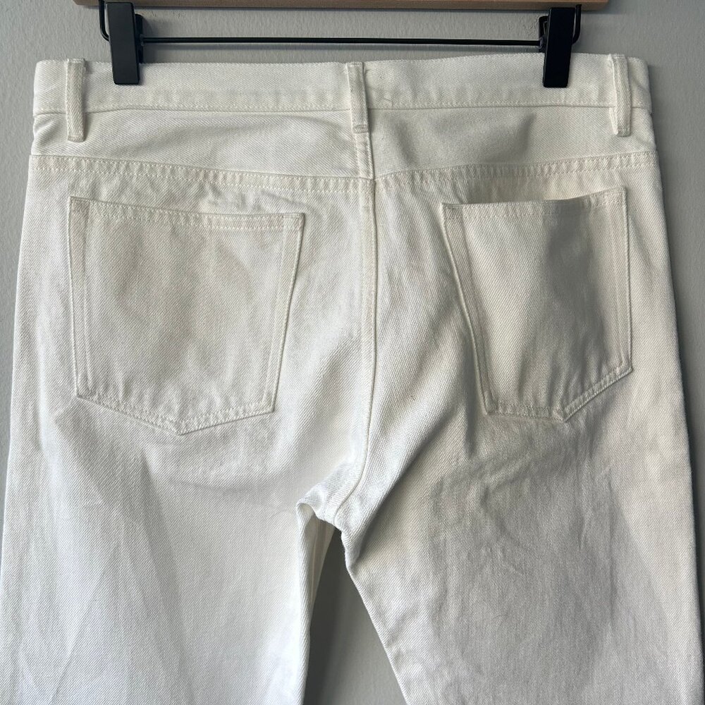 APC Petit Standard Jeans Women 31 White Denim - Picture 4 of 8